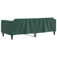 Кушетка, тъмнозелена, 90x200 см, кадифе