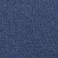 2-местно разтегателно канапе, синьо, текстил