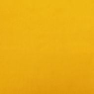 2-местно разтегателно канапе с две възглавници, жълто, кадифе