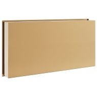 Душ ниша, златист мат, 62x32x9 см, неръждаема стомана