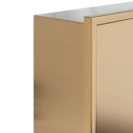 Душ ниша, златист мат, 62x32x9 см, неръждаема стомана