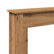 Облицовка за камина дъб артизан 75x20x87,5 см инженерно дърво