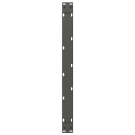 Крака за масичка за кафе, U-образни, 2 бр., антрацит, 60 x (42-43) см, стомана