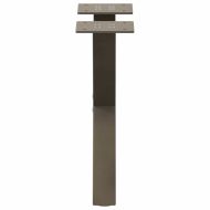 Крака за масичка за кафе, X-образни, 2 бр., естествена стомана, 37 x (30-31) см, стомана