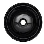 Комплект мебели за баня от две части, керамика, бял