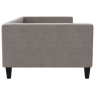 Кушетка, таупе, 100x200 см, плат