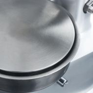 Машина преса за хамбургери 500 хартиени подложки алуминий 13 см