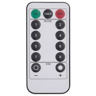 Коледни звездни светлини 140 LED студено бяло 17 см