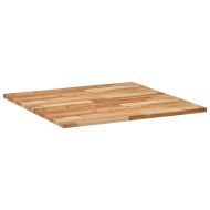 Плот за маса квадратен 80x80x2 см масивна акация