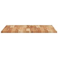 Плот за маса квадратен 80x80x2 см масивна акация