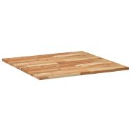 Плот за маса квадратен 80x80x2 см масивна акация