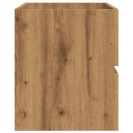 Шкаф за мивка, дъб артизан, 100x38,5x45 см, инженерно дърво