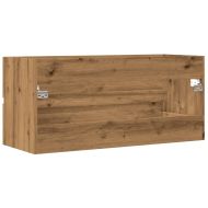 Шкаф за мивка, дъб артизан, 100x38,5x45 см, инженерно дърво