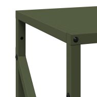 Стойка за дърва за огрев Olive Green 34x25x100 cm
