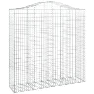 Габионни кошници арка 3 бр 200x50x200/220 см поцинковано желязо