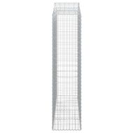 Габионни кошници арка 3 бр 200x50x200/220 см поцинковано желязо