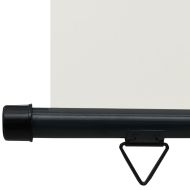 Вертикална тента за балкон, 125x250 см, кремава