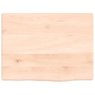 Плот за баня 40x30x2 см необработено масивно дърво