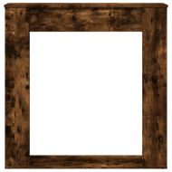 Облицовка за камина опушен дъб 100x20x100 см инженерно дърво