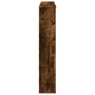 Облицовка за камина опушен дъб 100x20x100 см инженерно дърво