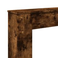 Облицовка за камина опушен дъб 100x20x100 см инженерно дърво