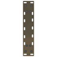 Крака за масичка за кафе, естествена стомана, 2 бр., 40 x (30-31) см, стомана