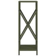 Стойка за дърва за огрев маслиненозелена