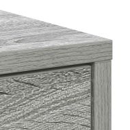Бюфет с чекмеджета и вратички, сив сонома, 70,5x34x74,5 см