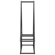 Стойка за дърва за огрев черна Студено валцувана стомана