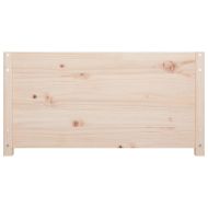 Дневно легло без матрак, 80x200 см, борово дърво масив