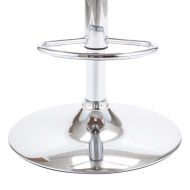 Бар табуретка, шперплат и сив текстил