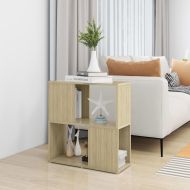 Шкаф библиотека, дъб сонома, 60x24x63 см, инженерно дърво