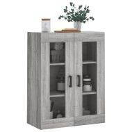 Стенен шкаф сив сонома 69,5x34x90 см