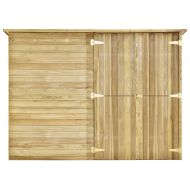 Градинска барака, 232x110x170 см, импрегниран бор