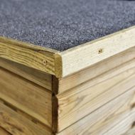 Градинска барака, 232x110x170 см, импрегниран бор