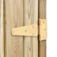 Градинска барака, 232x110x170 см, импрегниран бор