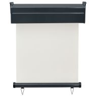 Вертикална тента за балкон, 65x250 см, кремава