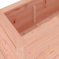 Градинско повдигнато легло 119,5x40x39 см дугласко дърво масив