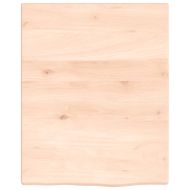 Стенен рафт, 40x50x2 см, необработен масивен дъб