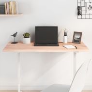 Плот за маса, 100x50x2 см, необработен масивен дъб