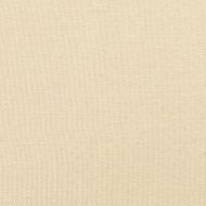 2-местно разтегателно канапе с две възглавници кремаво текстил