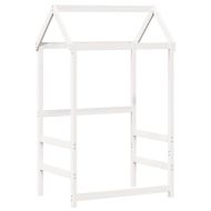 Дневно легло с покрив без матрак 80x200 cm Масивна дървесина