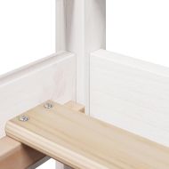 Дневно легло с покрив без матрак 80x200 cm Масивна дървесина