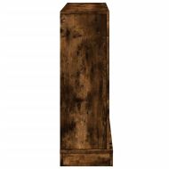 Облицовка за камина опушен дъб 100x30x87,5 см инженерно дърво