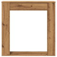 Облицовка за камина дъб артизан 100x20x100 см инженерно дърво