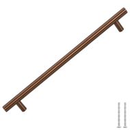 Дръжки за шкафове, 5 бр, бронз, 224 мм, неръждаема стомана
