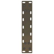 Крака за масичка за кафе, естествена стомана, 2 бр., 30 x (30-31) см, стомана