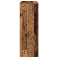 Бюфет с чекмеджета и вратички, старо дърво, 73x31x90 см