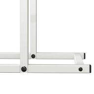 Стойка за дърва за огрев бяла Студено валцувана стомана