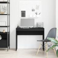 Бюро, черен дъб, 90x40x72 см, инженерно дърво